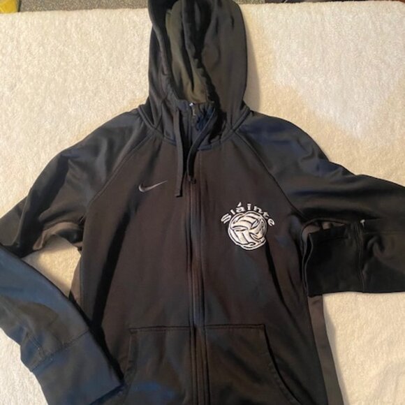 Nike Women's Petite Small Therma Fit Hooded Jacket - Picture 1 of 5